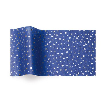 Tissue Reflective - Royal/Silver